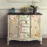 Iron Orchid Designs IOD Whispering Willow Rub On Transfer Pad 8 Pages, 12” x 16”