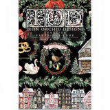 Iron Orchid Designs Partridge Lane Rub on Transfer Pad, 8 Pages, 8” x 12”