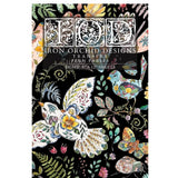 Iron Orchid Designs IOD Fern Fables™ Rub On Transfer Pad 8 Pages, 8” x 12”