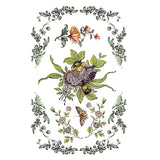 Iron Orchid Designs Fairytale Florals, Rub On Transfer Pad, 8 Pages, 8” x 12”