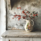 Iron Orchid Designs Santa's Hollow Rub On Transfer Pad, 8 Pages, 8” x 12”.  Limited Edition