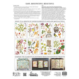 Iron Orchid Designs IOD Whispering Willow Rub On Transfer Pad 8 Pages, 12” x 16”
