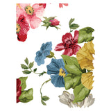Iron Orchid Designs IOD Wall Flower Rub On Transfer Pad, 8 Pages, 12” x 16”