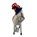 Annalee Patriotic Goat Top Hat Flag Stars Stripes New America USA