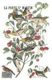 Iron Orchid Designs IOD Winter’s Calling Transfer Pad, 8 Pages 8” x 12” Tree Bird Month