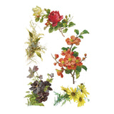 Iron Orchid Designs Catharina Rub On Transfer Pad, 8 Pages, 8” x 12”