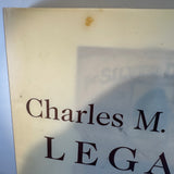 Charles M Russell Legacy Book Larry Peterson Illustrated Western Art History Cowboy Horse Vintage
