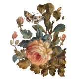 Iron Orchid Designs IOD Joie Des Roses Rub On Transfer Pad, 8 Pages, 12” x 16”