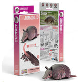 Eugy Armadillo 42 Piece 3D Puzzle Model Unique Educational Gift 6+ New Texas