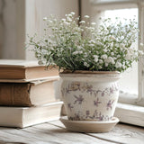 Iron Orchid Designs Fairytale Florals, Rub On Transfer Pad, 8 Pages, 8” x 12”