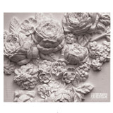 Iron Orchid Designs IOD Felicite Roses 5 x 7” Mould Floral Bouquet