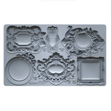 Iron Orchid Designs Frames 3 Mould 6” x 10” Ornate Baroque