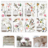 Iron Orchid Designs Transfer Menagerie 12 x 16 Pad New