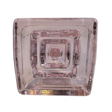 Mosser Glass Cross Clear Rose Pink Easter Christian New USA