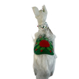 Annalee 10" Christmas Holly Jolly Llama Hand Painted Doll Holiday New