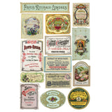 Iron Orchid Designs IOD Ephemeral Melange Rub On Transfer Pad 8 Pages, 8” x 12”