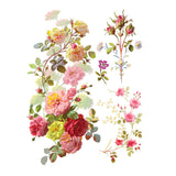 Iron Orchid Designs Saint Germain Rub On Transfer Pad, 8 Pages, 12” x 16”