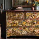 Iron Orchid Designs IOD Joie Des Roses Rub On Transfer Pad, 8 Pages, 12” x 16”