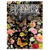 Iron Orchid Designs Saint Germain Rub On Transfer Pad, 8 Pages, 12” x 16”