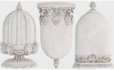 Iron Orchid Designs IOD Les Cloches 6” x 10” Mould Mold French