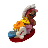 Annalee Conversation Chef Hearts Mouse Felt Figure New Valentine