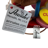 Annalee Conversation Chef Hearts Mouse Felt Figure New Valentine