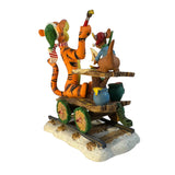 Disney Piglet Holiday Express Train Car Danbury Mint Christmas Tigger Roo Pooh Vintage