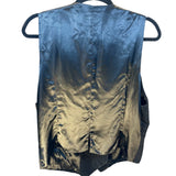 Vintage Apart Black Velvet Vest Women’s Size 14 Classic Annie Hall Whimsygoth