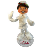 Annalee White Jubilee Doll Elf 9” Pose-able New Christmas Holiday