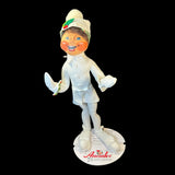 Annalee Doll 14" White Elf Pose-able New Hand Painted Face Christmas Holiday New