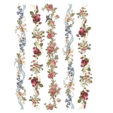 Iron Orchid Designs IOD Madeleine Rub On Transfer Pad 8 Pages, 12” x 16”