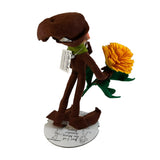 Annalee 9" Harvest Brown Elf With Yellow Flower Autumn Fall Thanksgiving New