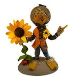 Annalee Scarecrow Sunflower Fall Autumn Thanksgiving New 11”