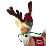 Annalee Yuletide Santa Reindeer 8” New Christmas Holiday