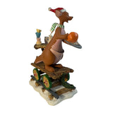 Disney Piglet Holiday Express Train Kanga Car Danbury Mint Christmas Pooh Vintage