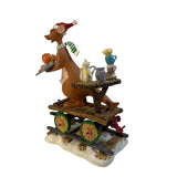 Disney Piglet Holiday Express Train Kanga Car Danbury Mint Christmas Pooh Vintage