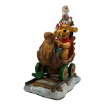 Disney TIgger Holiday Train Danbury Mint Pooh Piglet Christmas Vintage READ