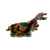 Disney TIgger Holiday Train Danbury Mint Pooh Piglet Christmas Vintage READ