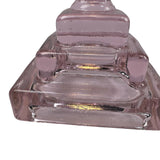 Mosser Glass Cross Clear Rose Pink Easter Christian New USA