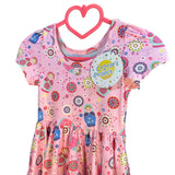 Charlie’s Project Pink Twirl Dress Matryoshka Nesting Stacking Dolls 12-24 Mos Toddler Pockets New