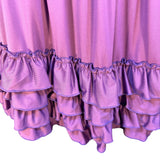 Charlie’s Project Purple Ruffled Twirl Dress Pantaloons Size 5/6 Sunday Dressy New