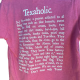 Texaholic TShirt Pink Size 2 Toddler Blue Bell Waylon Willie King George Texas