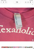 Texaholic TShirt Pink Size 2 Toddler Blue Bell Waylon Willie King George Texas