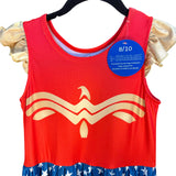 Twirl Dress Wonder Girl Super Hero Woman Red Blue New