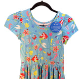 Twirl Dress Disney Inspired Mermaids Size 8/10 Pockets New Ariel Under the Sea