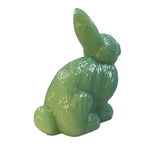Mosser Sitting Jadeite Green Glass Bunny Rabbit USA New Easter Spring