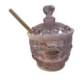 Mosser Eye Winker Honey Jar Pink Opal USA New