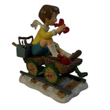 Piglet Holiday Express Disney Christopher Robin Danbury Mint Christmas Pooh Vintage