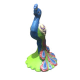 Jim Shore Mini Peacock Heartwood Creek 5” Multicolor New Nature Bird Plume Royal