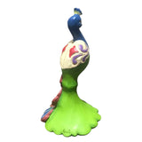 Jim Shore Mini Peacock Heartwood Creek 5” Multicolor New Nature Bird Plume Royal